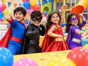 Tingaland redesign — home 24 Superhero party